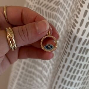 Evil Eye Necklace Charm